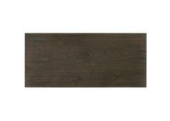 Bistro Vintage Walnut 88" 9-Piece Dining Set