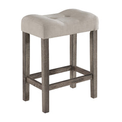 Lucian Brown/Creamy White 36" 5-Piece Counter Height Pub Table Set