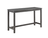 Oriana Gray 60" 4-Piece Counter Height Pub Table Set
