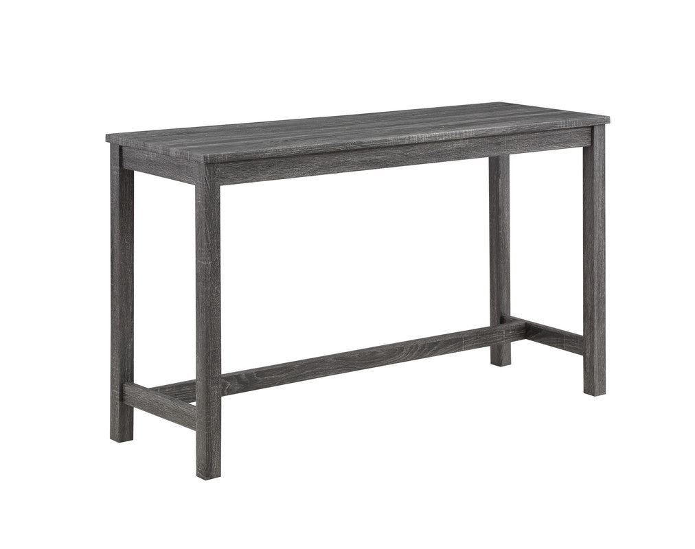 Oriana Gray 60" 4-Piece Counter Height Pub Table Set