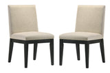 Jasper Ebony Black 47" 5-Piece Round Dining Set