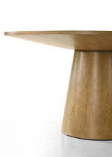 Jasper Driftwood/Beige 59" 5-Piece Round Dining Set