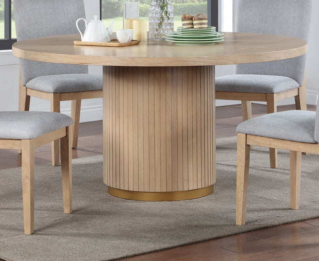 Caspian Oak 59" Dining Table