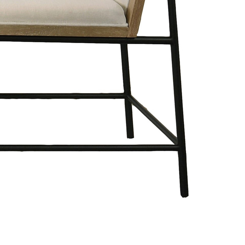 Magnus Oak 18.5"W Fabric Dining Chair (Set of 2)