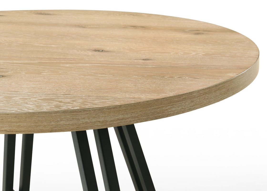 Tate Oak 47" Round Dining Set