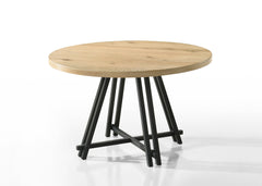 Tate Oak 47" Round Dining Set