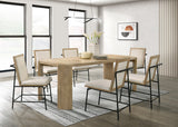 Magnus Oak 66" Rectangular Dining Set