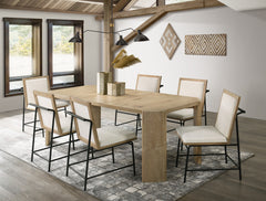 Magnus Oak 66" Rectangular Dining Set