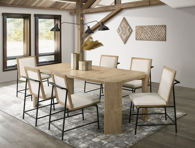 Magnus Oak 66" Rectangular Dining Set