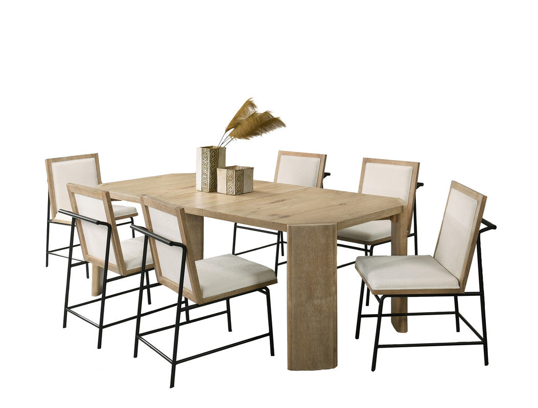 Magnus Oak 66" Rectangular Dining Set