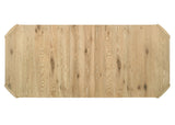 Magnus Oak 84" 6-Piece Rectangular Dining Set with Bench