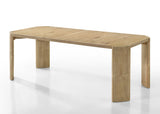 Magnus Oak 84" 6-Piece Rectangular Dining Set with Bench