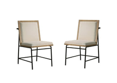 Tate Oak 47" Round Dining Set