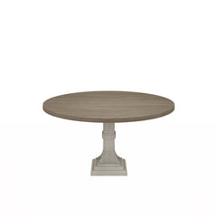 Tannen White/Gray 59" Round Dining Table