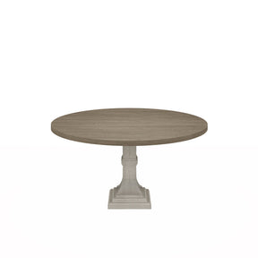 Tannen White/Gray 59" Round Dining Table