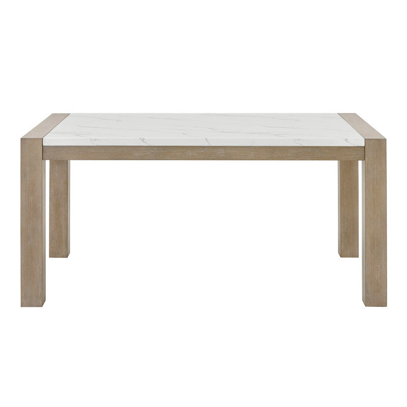 Tabitha Light Oak 66" 7-Piece Rectangular Dining Set