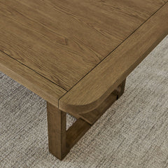 Darla Walnut Oak 72" 7-Piece Rectangular Dining Set