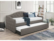 Sadie Grey Twin Daybed w/ Trundle - Ornate Home