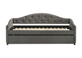 Sadie Grey Twin Daybed w/ Trundle - Ornate Home