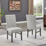 Selena Gray 60" 5-Piece Rectangular Dining Set