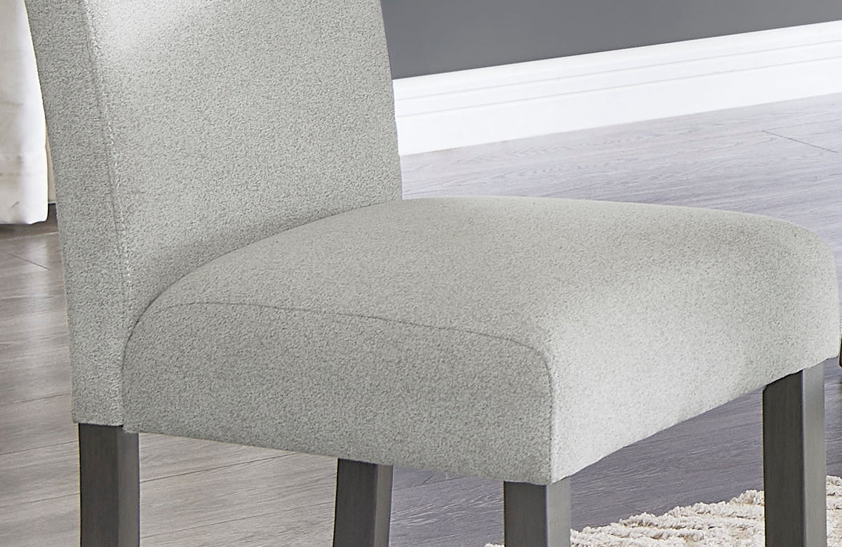 Selena Gray 19"W Fabric Counter Height Chair (Set of 2)