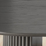 Valencia Gray 80" 7-Piece Oval Dining Set