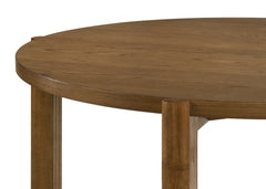 Andrew Walnut 47" 5-Piece Round Dining Set