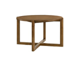 Andrew Walnut 47" 5-Piece Round Dining Set