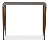 Burnford Grey Console Table