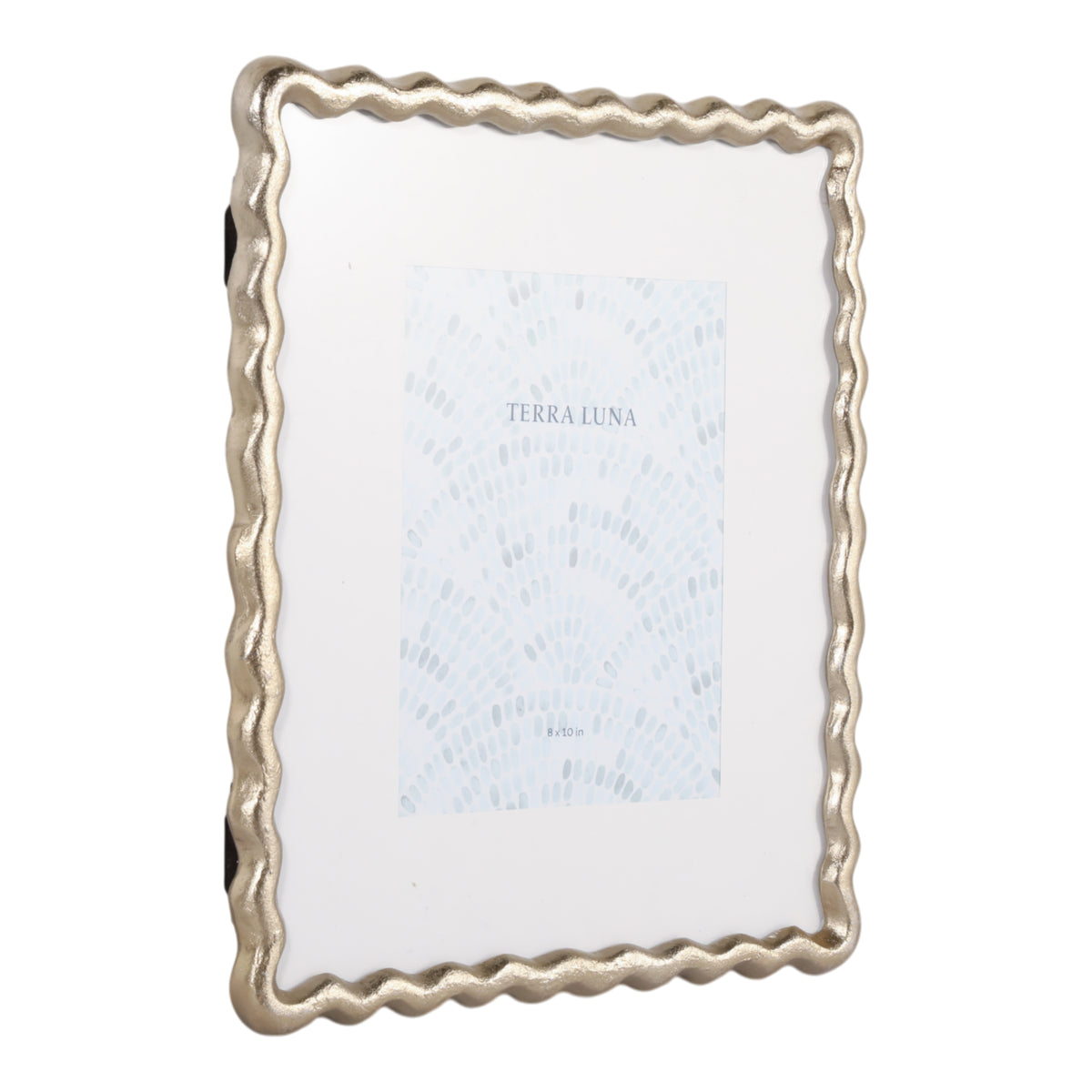 El Monte Gold Matted Photo Frame with Scallop Border