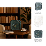 Valestone Green/Gold Clock