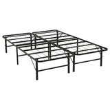 Kramer Black Full Folding Metal Platform Bed Frame
