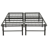 Kramer Black Full Folding Metal Platform Bed Frame
