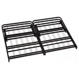Kramer Black Full Folding Metal Platform Bed Frame