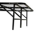 Kramer Black Full Folding Metal Platform Bed Frame
