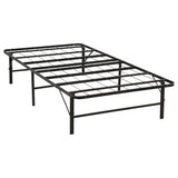Kramer Black Twin Folding Metal Platform Bed Frame