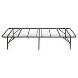 Kramer Black Twin Folding Metal Platform Bed Frame