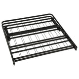Kramer Black Twin Folding Metal Platform Bed Frame