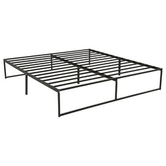 Gates Black Eastern King Heavy-gauge Metal Platform Bed Frame