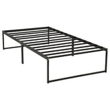 Gates Black Twin Heavy-gauge Metal Platform Bed Frame