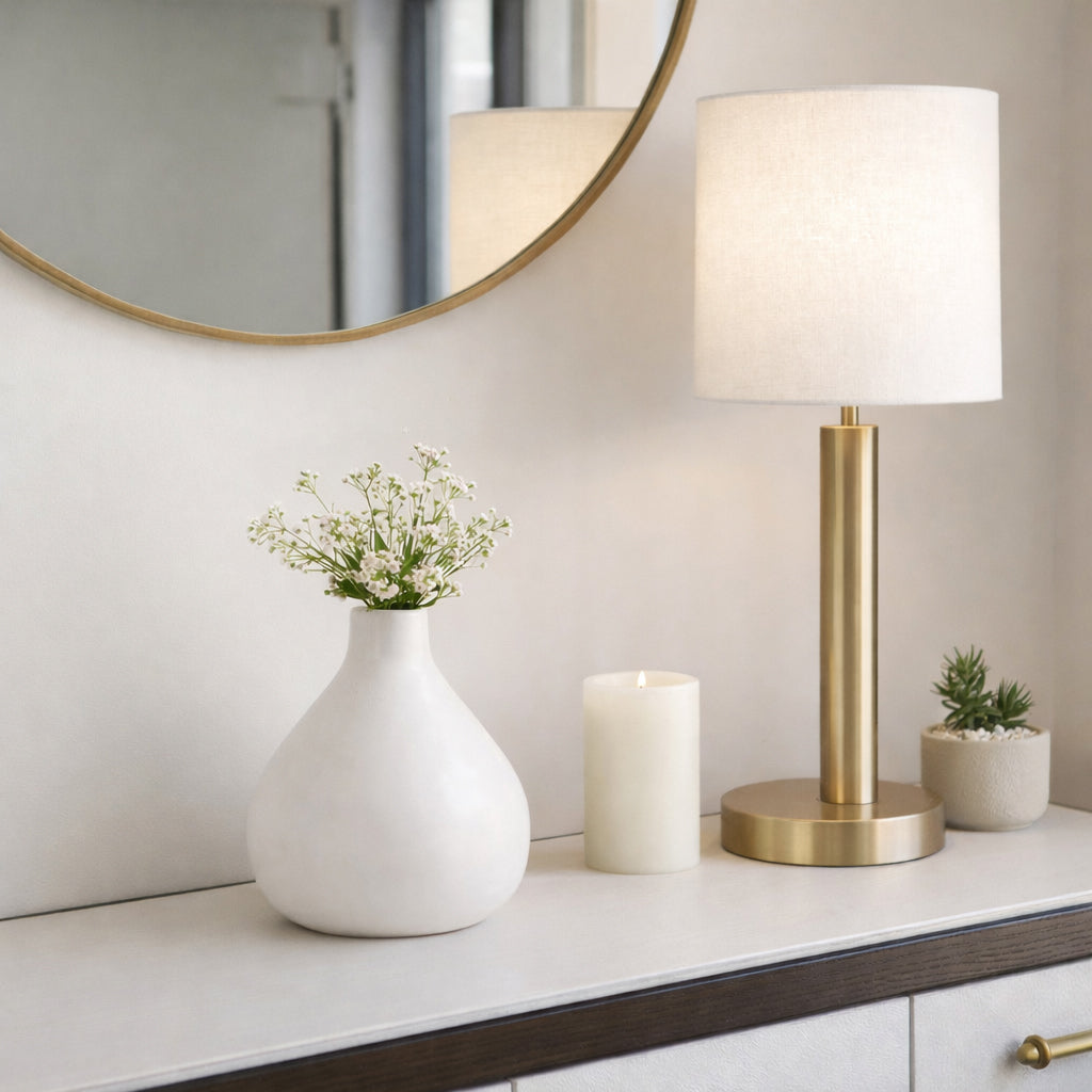Duttonside White Large Vase