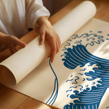 Mightier Than the Waves Ocean Print