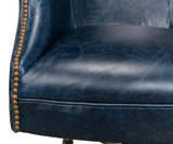 Andrew Jackson Blue Desk Chair