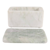 La Quinta Ivory/Green Marble Box