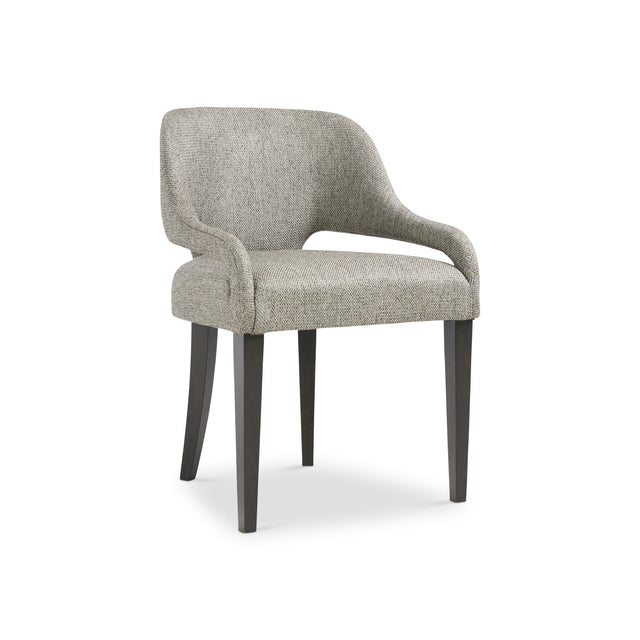 Retta Gray/Taupe Arm Chair