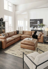 Emilia Caramel Leather Modular Sectional Units / Create your own Style - Ornate Home