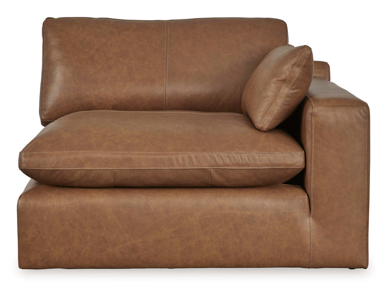 (Online Special Price) Emilia Caramel Leather 7pc Modular Sectional - Ornate Home
