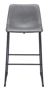 Smart Charcoal Barstool (Set of 2)