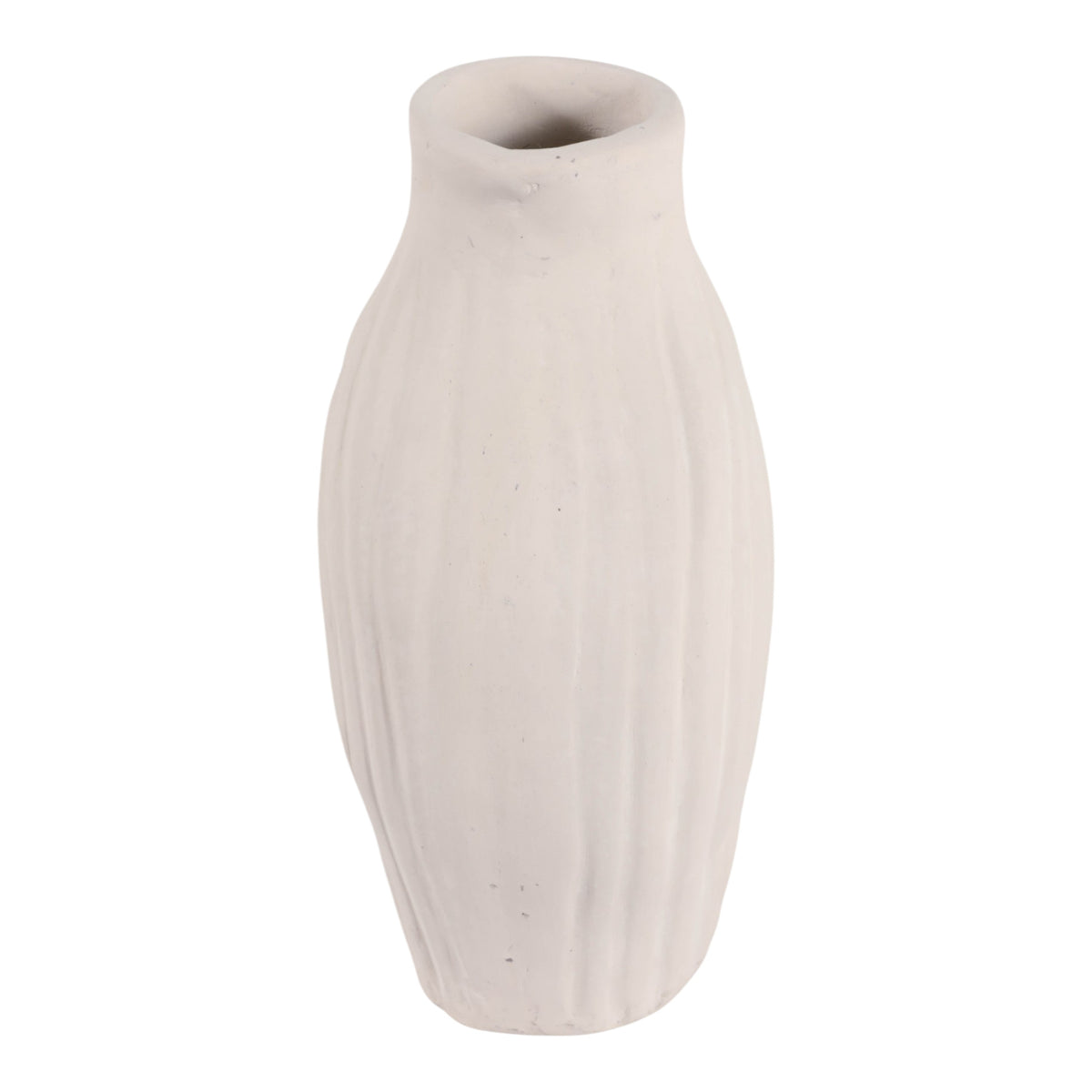 Chathamton Ivory/White Small Vase