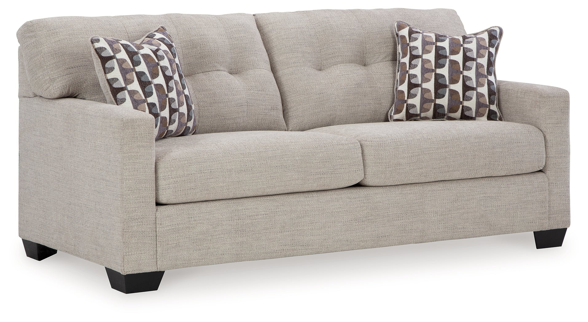 Mahoney Gray Sofa and Chaise - Ornate Home